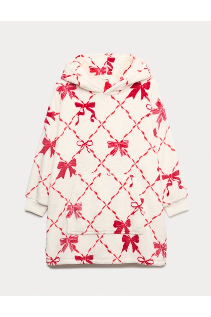 Fiyonklu Polar Kapüşonlu Hoodie (3-12 Yaş)