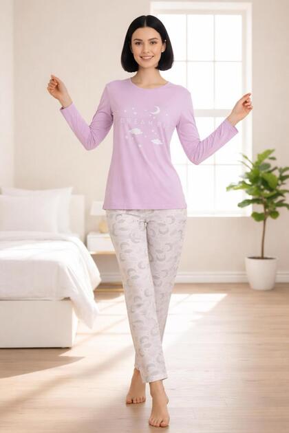 Cotton Two-Piece Pajama Set