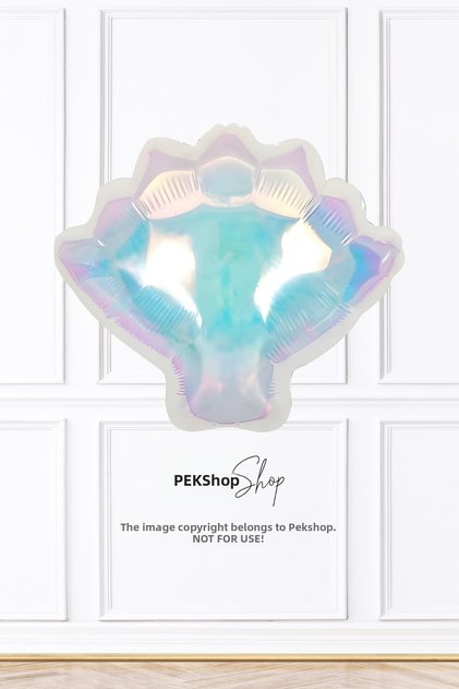 Hologram Mussel Sea Shell Foil Balloon