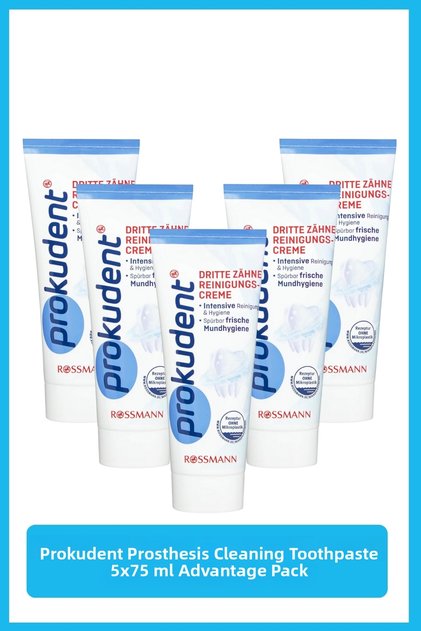 Denture Cleaning Paste 5X75 ml Advantage Package