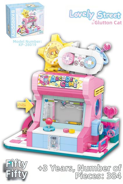 Keeppley Lovely Street/Cute Street Series Play Shop (384 Pieces) Toy Building Set F28019
