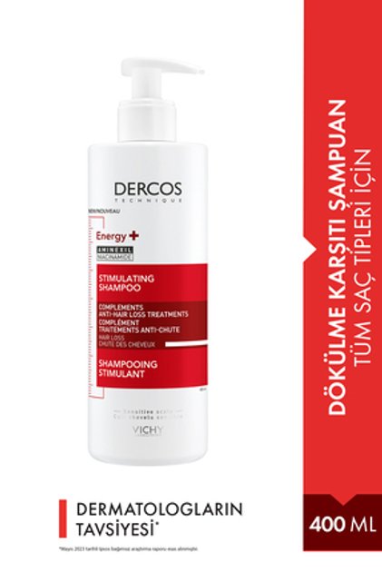 Dercos Energisant Saç Dökülmesine Karşı Şampuan 400 ml