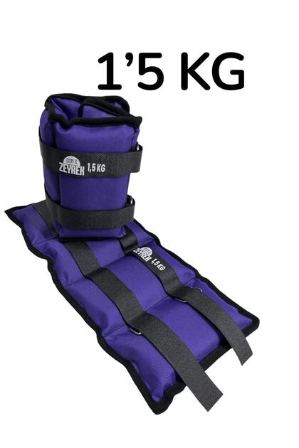 1.5 Kg × 2 Adet Toplam 3 Kg El Ayak Bilek Kas Güçlendiriçi Ağırlık Seti Kum Ağırlık Torbası