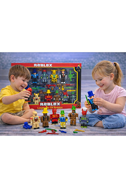 TRUST STORE Roblox Oyuncak Figürleri Büyük Set Figür Set 10'lu