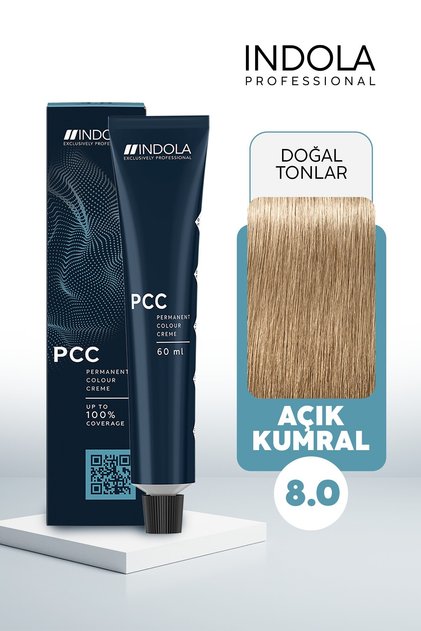 PCC 8.0 60ML Koyu Kumral Altın Mahagoni Saç Boyası