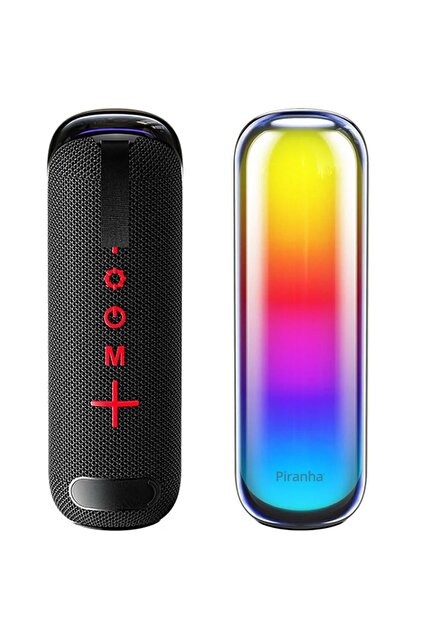 Piranha 7840 Taşınabilir RGB TWS Bluetooth Hoparlör | AUX, USB