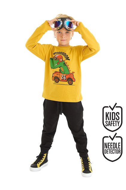 Zestaw spodni chłopięcych Racer Crocodile T-shirt