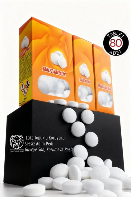 Tablet Naftalin: Güvelere Karşı Kesin Çözüm, Gardıroplarınızın Koruyucu Kalkanı 80 Adet 718719