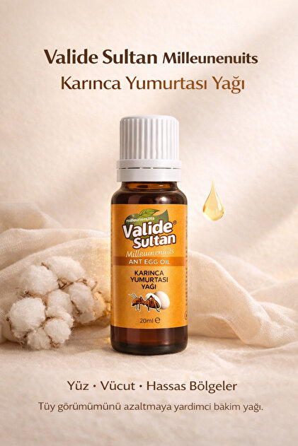 Milleunenuits Valide Sultan Karınca Yumurtası Yağı Tüy Azaltıcı