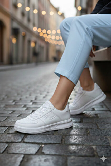 Jump 22233 Beyaz Erkek Sneaker Günlük Spor Ayakkabı - Fiyatı