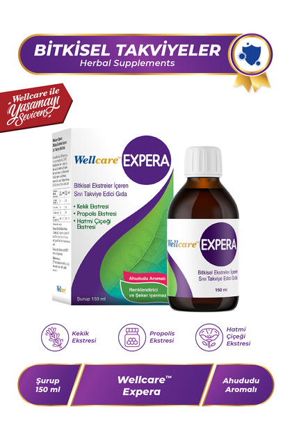 Wellcare Expera Herbal Syrup 150 ml- Trendyol