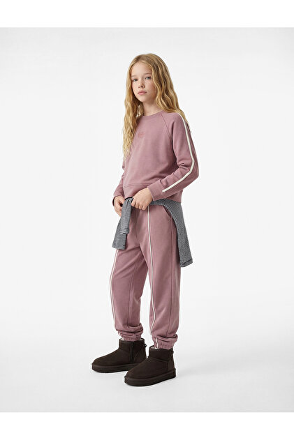 Modal Blend Long Sleeve Crew Neck Sweatshirt