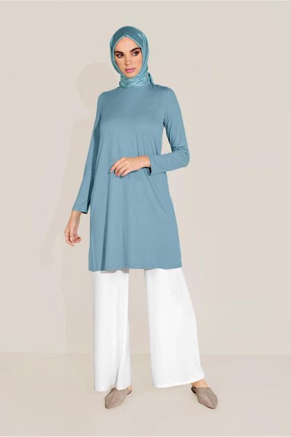Crew Neck Tunic 40825