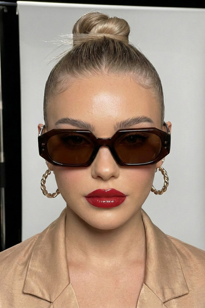 Pintazo Unisex Brown Vintage Sunglasses