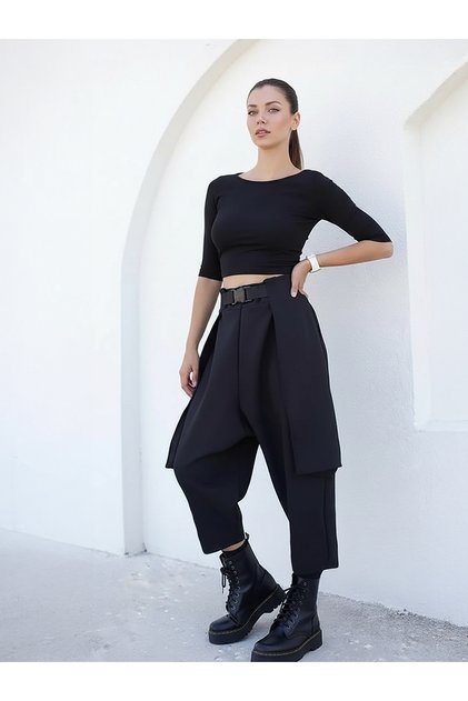 Laila Black Şalvar