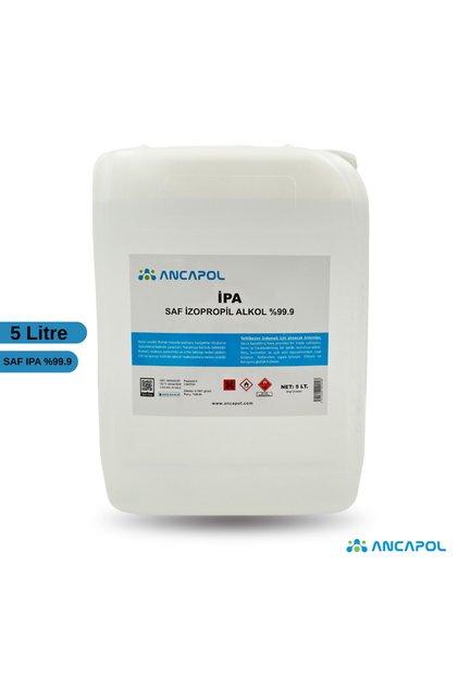 İzopropil saf izo propil %99.9 İpa 5 Litre (Alkol Dezenfektan)