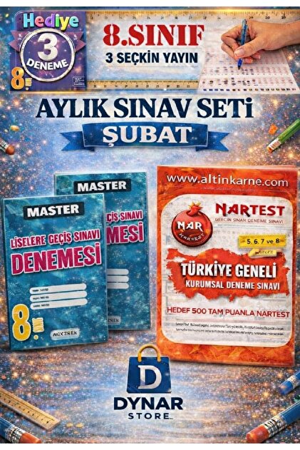 SİNAN KUZUCU YAYINLARI 8. Sınıf Lgs 1. Dönem Kurumsal Tüm Dersler