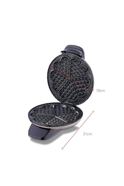 KORKMAZ Mia Metalik Bej Waffle Makinesi A319-07 - Fiyatı, Yorumları