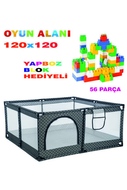 Lia bebek Icon Koruycu Bebek ve Çocuk Oyun Alanı Sade 120x120