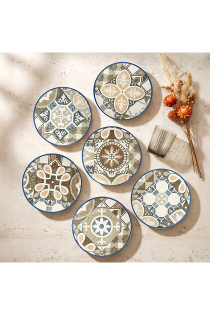 Camelia Harmony Coffee 6 Piece 20 cm Cake Set 4270