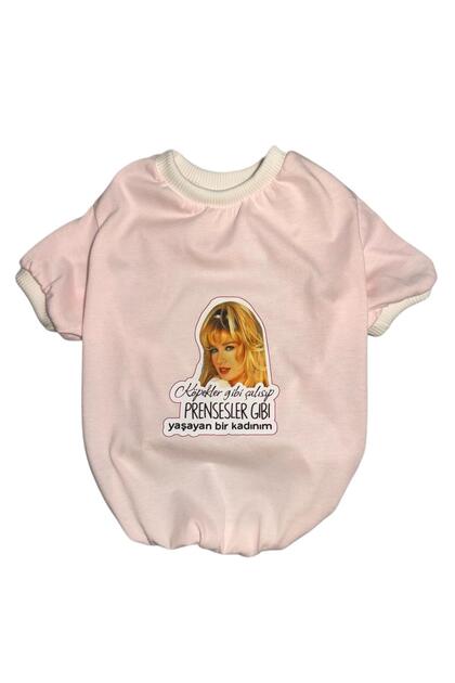 Dog T-Shirt: I'M a Woman Who Works Like a Dog and Lives Like a Princess.