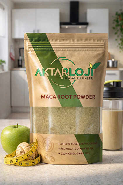 aktarloji 1 Kg Maca Kökü Tozu / Maka Root Powder / Lepidium