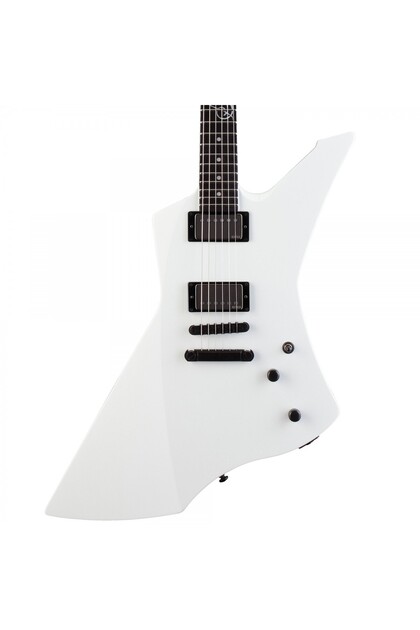 LTD LSNAKEBYTESW James Hetfield Signature Snakebyte (Snow White) | Beyaz Yılan Explorer Tarzı