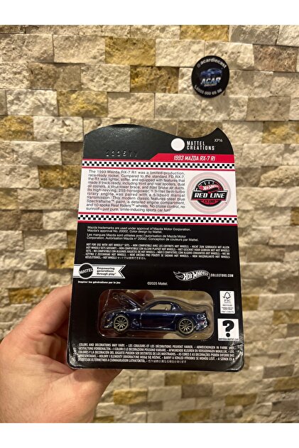 HOT WHEELS RLC 1993 MAZDA RX-7 R1 - Fiyatı, Yorumları