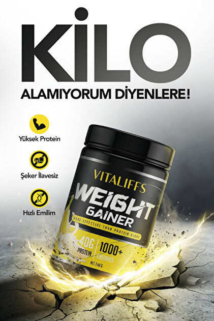 Vitaliffs Muz Ve Kakaolu İştah Açıcı Kilo-Aldırıcı Toz 5li Set