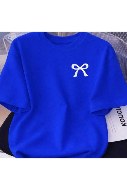T-Shirt Women / Girls / with Ribbon Print