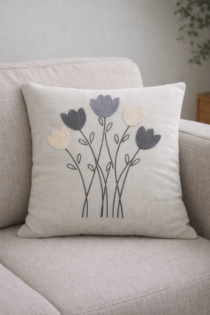 2 ADET 45X45 PUNCH NAKIŞLI KIRLENT KILIFI