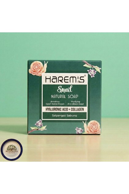 Snail Natural Soap 120Gr (Contains Hyaluronic Acid & Collagen)