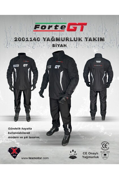 2001150 SİYAH YAĞMURLUK