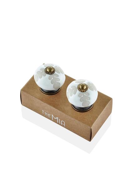 Ceramic Drawer and Cabinet Handle Set of 2