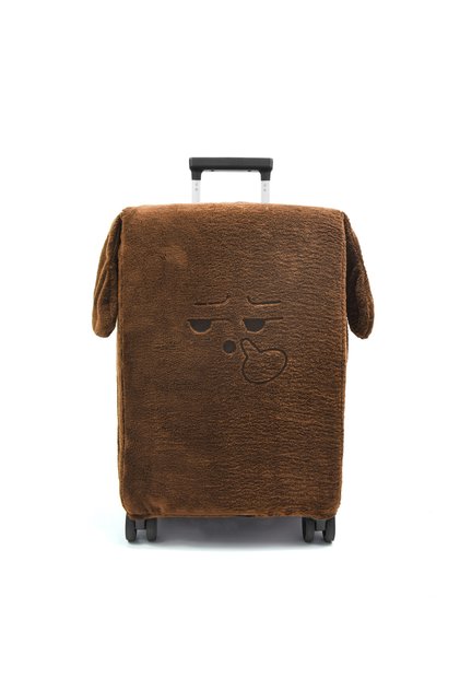 Plush Medium Size Luggage Cover – Protective Suitcase Cover Against Impacts