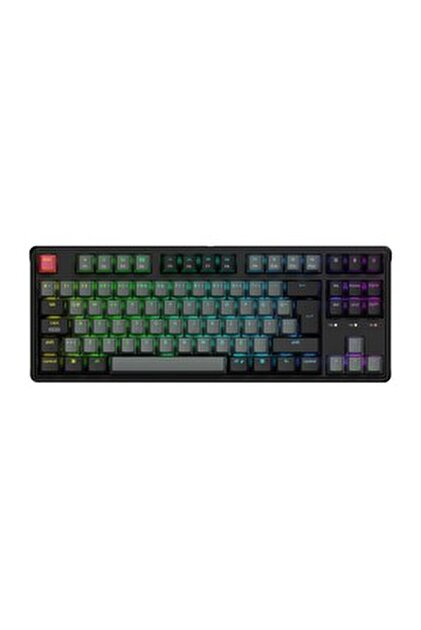 Keychron K5 Max QMK/VIA Siyah %100 Low Profile Gateron Brown