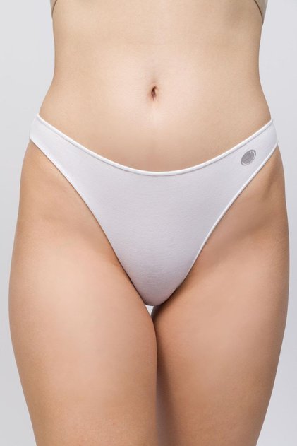 Women's White Non-Marking Laser Cut Panties