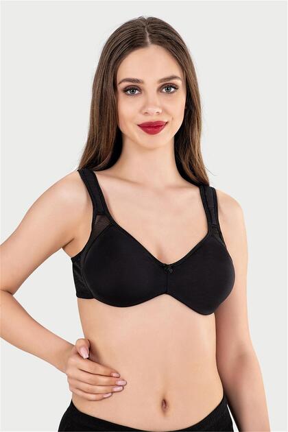 Women's Black Minimizer Bra