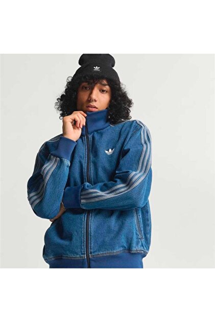 adidas Men's Multicolor Jacket Denim Fb Tt Kd1517- Trendyol
