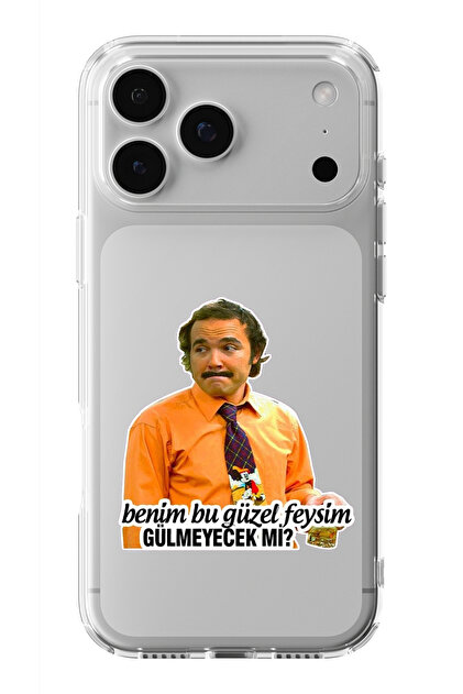 iPhone 17 Pro Max Uyumlu Feysim Gülmeyecek Mi? Tasarım Baskılı Şeffaf Kılıf
