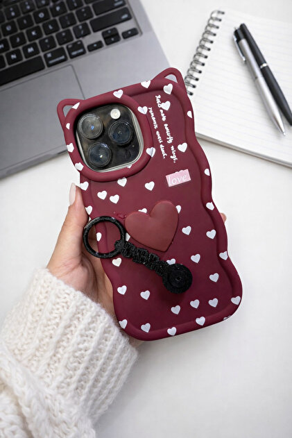 IPHONE 15 PRO UYUMLU CAT KAPAK