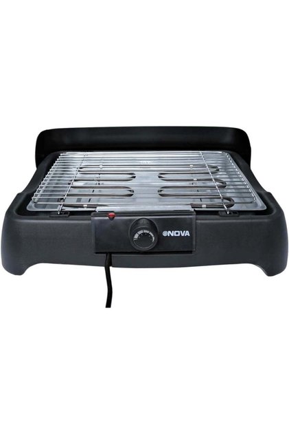 NT-192BG Electric Grill 1850 Watts Powerful Barbecue Machine with Adjustable Heat Control, Port