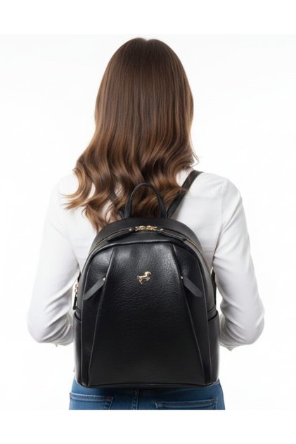 Rucsac Miami Polo Clup cu aspect de piele pentru femei