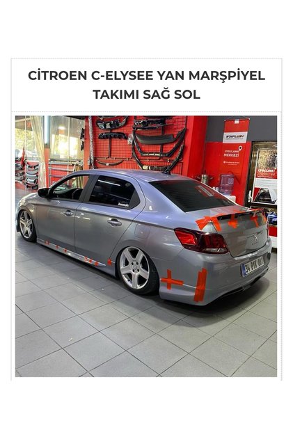 CİTROEN C-ELYSEE PEJO 301 YAN SAG SOL TAKIMI BOYASIZ