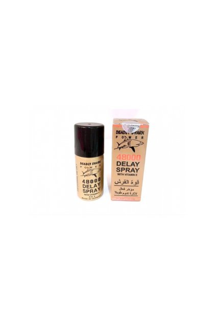 Spray concentrat împotriva ejaculării premature, vitamina E, Deadly Shark Power 48000, 45 ml
