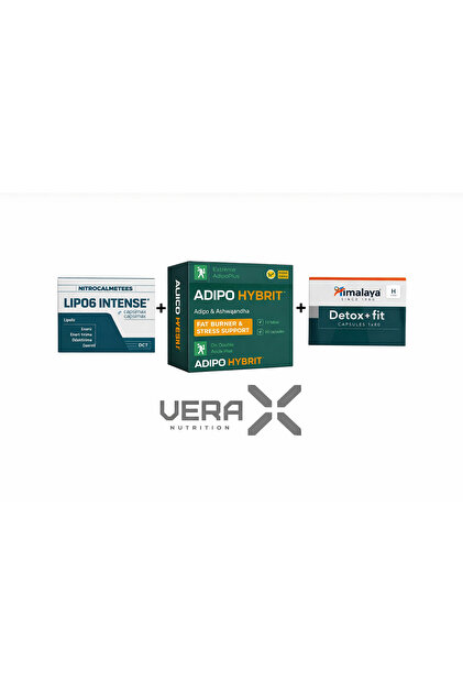 Adipo Extreme Lipo6 Intense + Adipo Hybrit + Detox+ Fit 3'lü