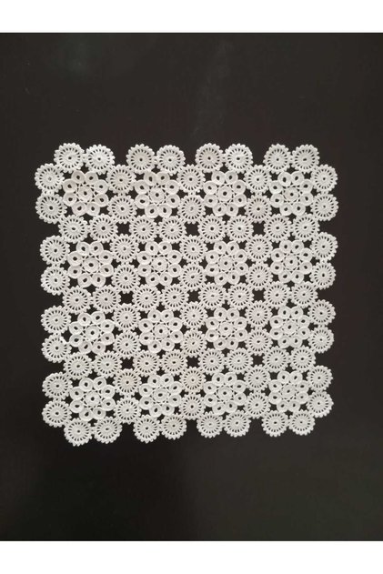 Handcrafted Lace Coffee Table Cover, Dowry Gift, Gift Item, Vintage, Nostalgic