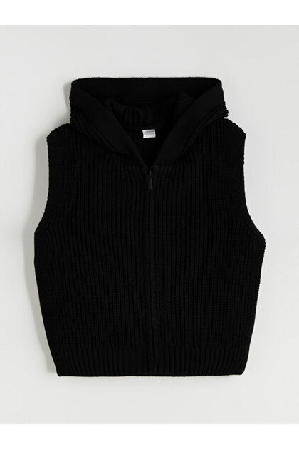 Timeless Clothing & Timeless Choices Hooded Girls' Knitwear Vest