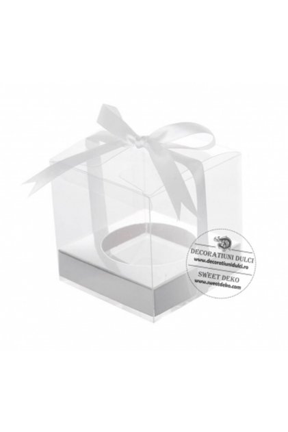 Cutii din pvc pentru o briosa (5 buc/set)