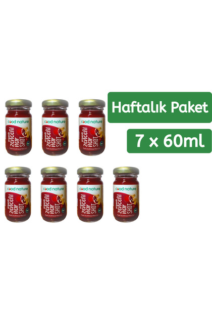 Cood Nature 7'li Organik Zencefil Nar Shot 60ml - Fiyatı, Yorumları